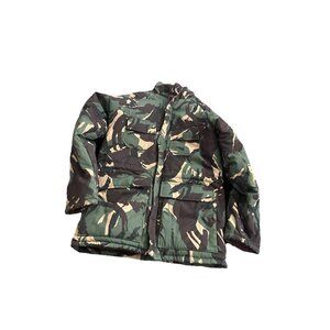 Vintage 90s Brian Gregory Camo Down Puffer Jacket Men’s Small Hunting Outdoor